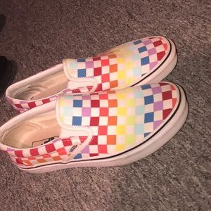 Checkered vans